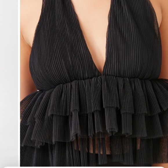 Black halter top - Picture 5 of 6